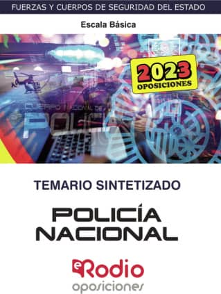 TEMARIO SINTETIZADO 2023 POLICIA NACIONA