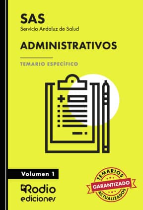 ADMINISTRATIVOS DEL SAS 2023 TEMARIO ESP