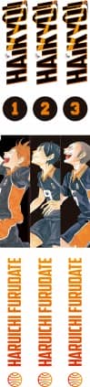 SHONEN STARTER SET HAIKYÛ!! Nº 1+2+3