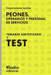PEONES OPERARIOS Y PERSONAL DE SERVICIOS