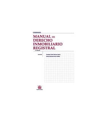Manual de Derecho Inmobiliario Registral