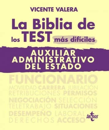 BIBLIA TEST AUXILIAR ADMINIS ESTADO