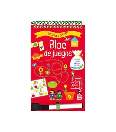 LISTOS PARA EL COLE BLOC DE JUEGOS +4