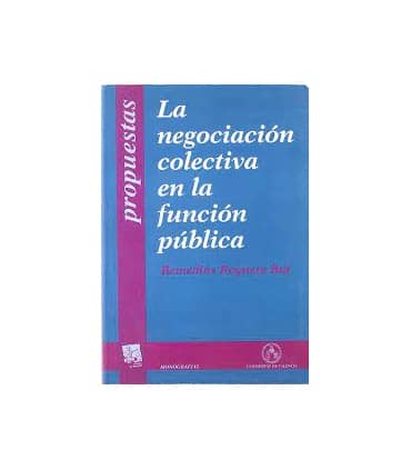 La negociación colectiva en la función pública