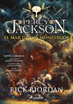 PERCY JACKSON 2 MAR DE LOS MONSTRU COMIC