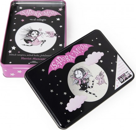 Isadora Moon - Un cofre mágico con 3 historias de Isadora Moon (¡Incluye pegatinas!)