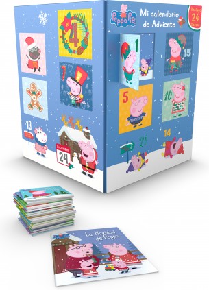Peppa Pig. Libro juguete - Mi calendario de adviento