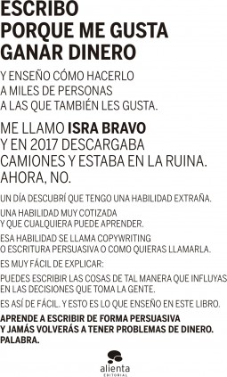 Escribo porque me gusta ganar dinero