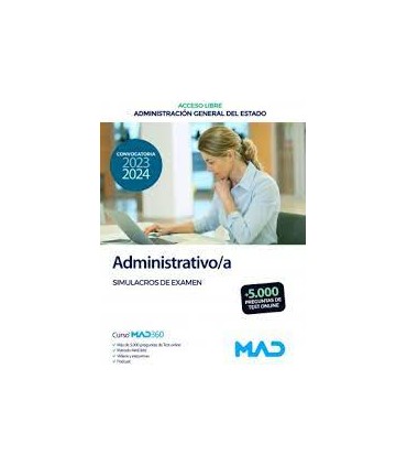 ADMINISTRATIVO ESTADO SIMULACROS 23/24