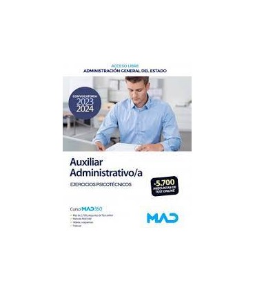 AUXILIAR ADMINIS ESTADO PSICOTECNI 23/24