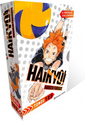 SHONEN STARTER SET HAIKYÛ!! Nº 1+2+3