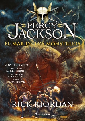 PERCY JACKSON 2 MAR DE LOS MONSTRU COMIC