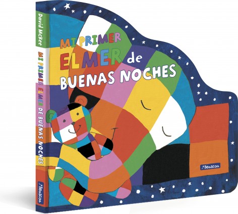 Elmer. Libro de cartón - Mi primer Elmer de buenas noches