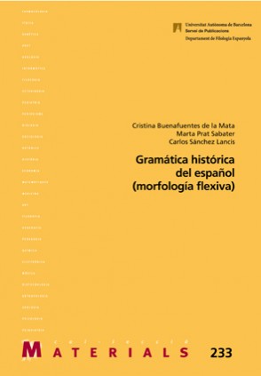Gramàtica histórica del español (morfología flexiva)