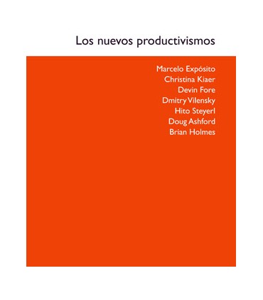 Los nuevos productivismos