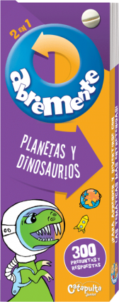 ABREMENTE 2 EN 1 - PLANETAS Y DINOSAURIO