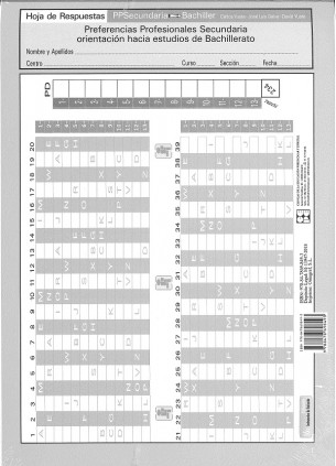 PPS. PREFERENCIAS PROFESIONALES SECUNDAR