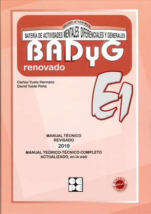 BADyG E1. Manual Técnico