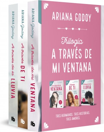 Trilogía A través de mi ventana (edición pack con: A través de mi ventana | A través de ti | A través de la lluvia)