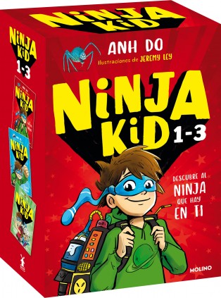 ESTUCHE NINJA KID 1-2-3