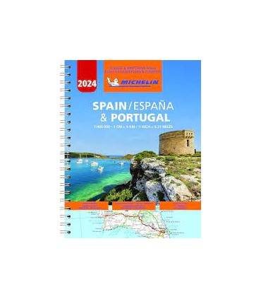 ATLAS DE CARRETERAS ESPAÑA 2024 MICHELIN