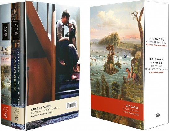 Estuche Premio Planeta 2022 (Lejos de Luisiana + Historias de mujeres casadas)