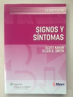 Signos y sintomas en una página