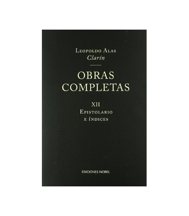 OBRAS COMPLETAS CLARIN (TOMO XII)