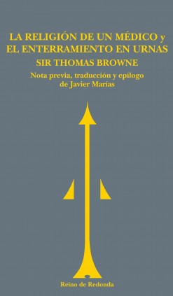 religión de un médico, La / enterramiento en urnas, El