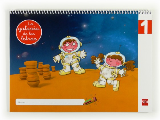 LECTOESCRITURA GALAXIA LETRAS 3AÑOS N 1