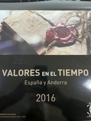 VALORES EN EL TIEMPO 2016
