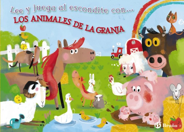 Lee y juega al escondite con... LOS ANIMALES DE LA GRANJA