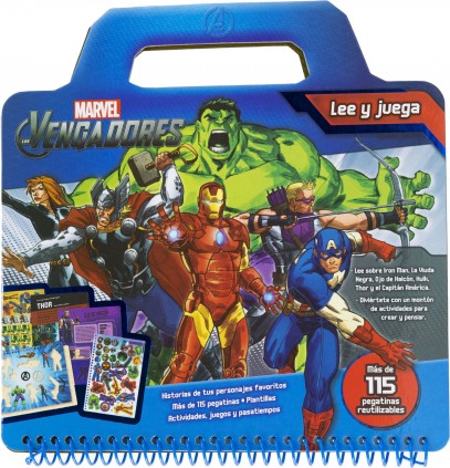 Los Vengadores. Lee y juega