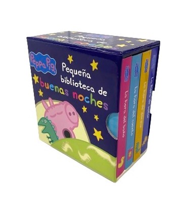 PEPPA PIG BIBLIOTECA. BUENAS NOCHES