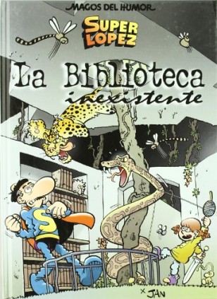 Superlópez. La biblioteca inexistente (Magos del Humor 131)