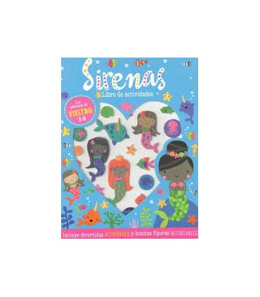 SIRENAS LIBRO DE ACTIVIDADES FIELTRO 3-D