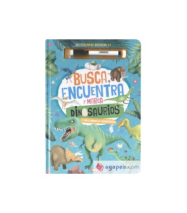 Busca, encuentra y marca dinosaurios y otros animales prehistóricos