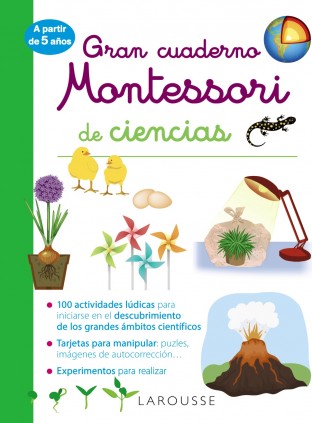Gran cuaderno Montessori de ciencias