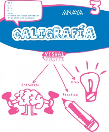 CALIGRAFIA 3  ANAYA VISUALMENTE