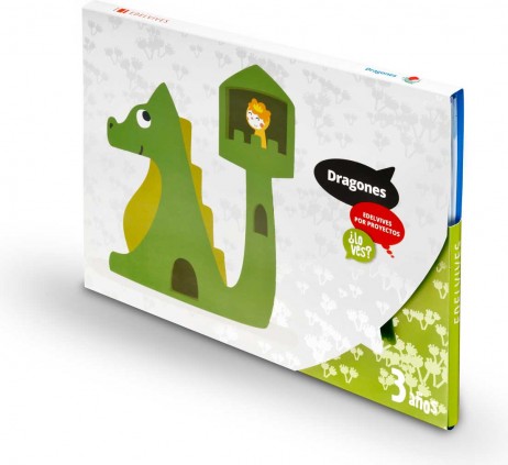 Proyecto ¿Lo ves? - Dragones: En lo alto del castillo (3 años)