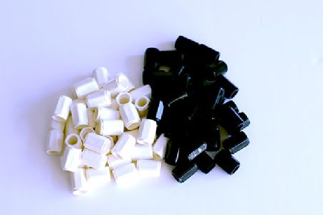 Numicon: Black and White Pegs