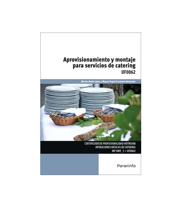 Aprovisionamiento y montaje para servicios de catering