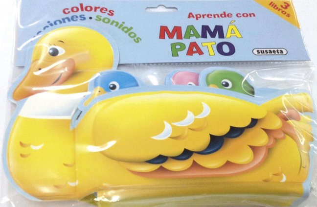 Aprende con mamá pato. Colores, acciones y sonidos
