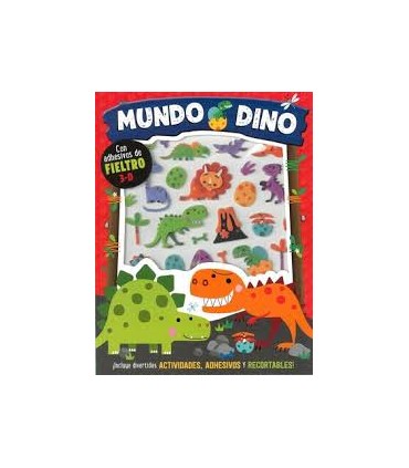 MUNDO DINO FIELTRO 3-D