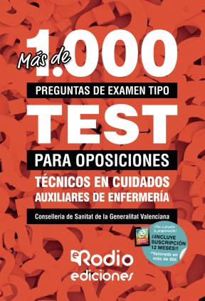 MAS DE 1000 PREGUNTAS EXAMEN TIPO TEST E