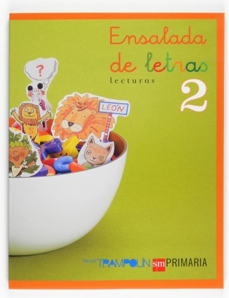 Lecturas: Ensalada de letras. 2 Primaria. Trampolín