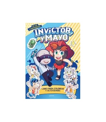 Invictor y Mayo - Libro para colorear y actividades