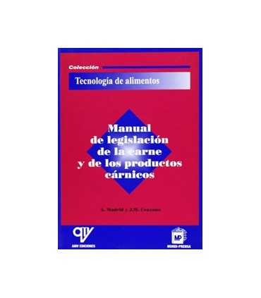 Manual de legislación de la carne y de los productos cárnicos