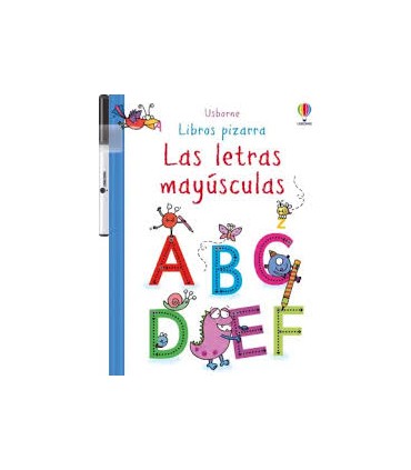 LIBRO PIZARRA LAS LETRAS MAYUSCULAS