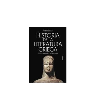 Historia de la literatura griega I